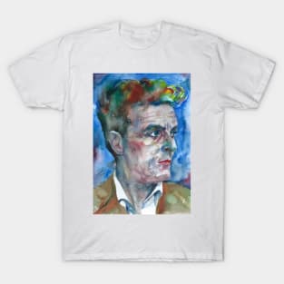 LUDWIG WITTGENSTEIN watercolor portrait .7 T-Shirt